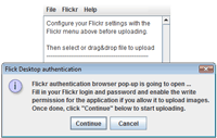 Flickr Upload on Windows Vista