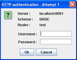 HTTP authentication